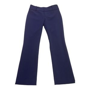 Alice + Olivia Slim Cropped Navy Pants - Size 2